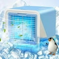 thumbnail image 3 of Quiet & Fast Cooling Portable Air Conditioners Fan With 3 Speeds, Replaceable Filter & Humidifier, Cooling Fans That Blow Cold Air, Led Evaporative Ai, 3 of 4