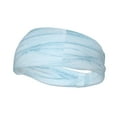 thumbnail image 2 of Uemuo Blue Marble Printed Sports Headbands for Men Women,Moisture Wicking Workout Headband, Sweatband Headbands,Non-slip Workout Gym Yoga Headband, 2 of 9