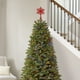 thumbnail image 4 of Adornos navideños de estrella de hierro para la parte superior del árbol de Navidad, estrella de cinco puntas, estrella tridimensional hueca radiante, adorno brillante para la parte superior del árbol, 4 of 6