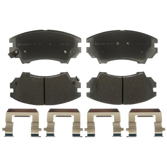 Disc Brake Pad Set Fits select: 2017 GMC TERRAIN, 2010-2015 CHEVROLET CAMARO