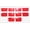 Red, variant on 10 Pack Small Plastic Pegboard Storage/Parts Bins - Red