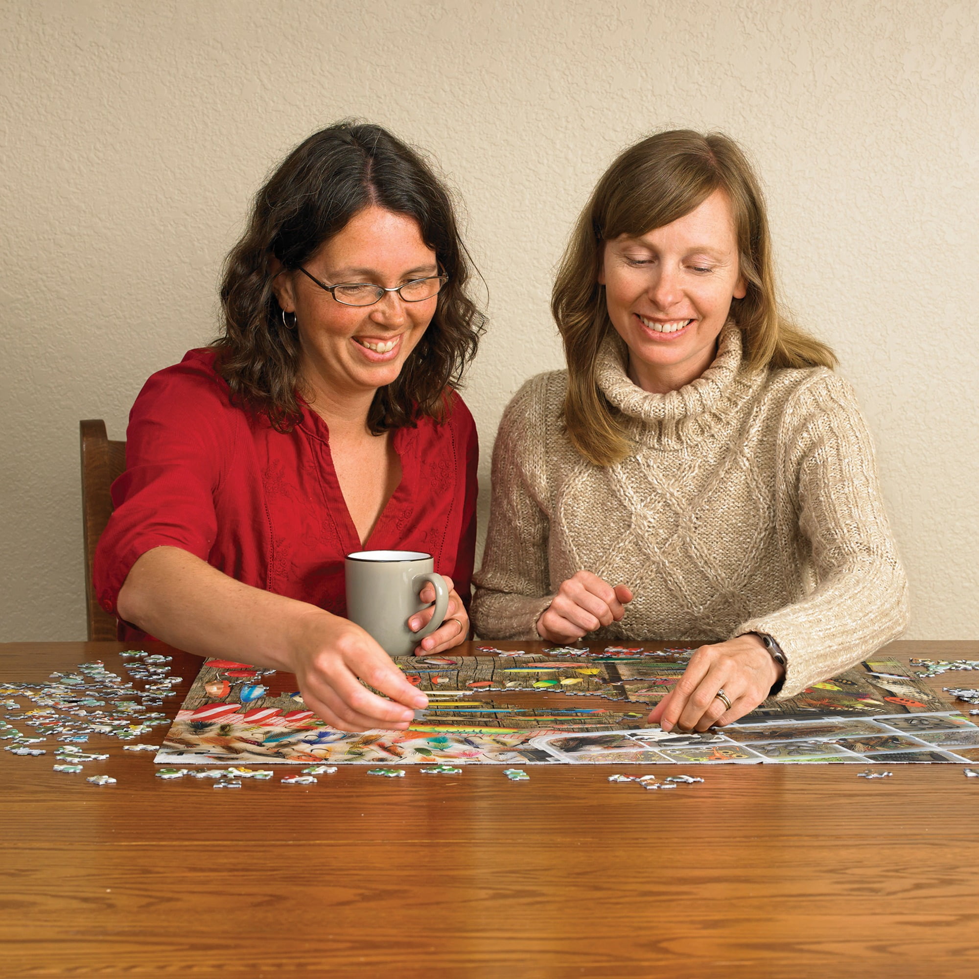 Cobble Hill 1000 Piece Puzzle: Fishing Lures - Reference Poster Included, High Quality Jigsaw, Earth Friendly Materials