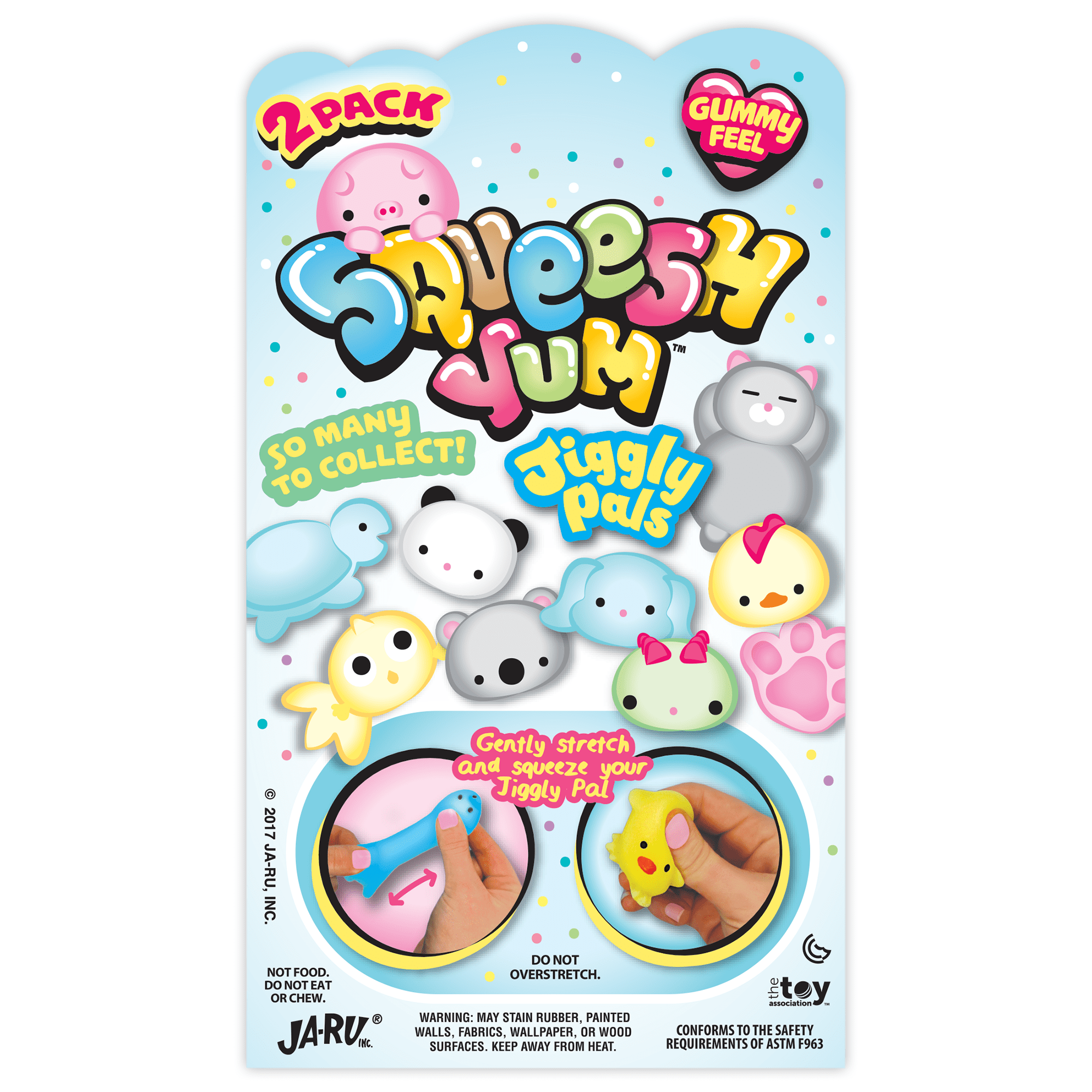 Details about   CREATOLOGY Jiggly Pals Easter Toys 2 pc New stretch or squeeze 