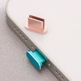 thumbnail image 3 of Durable Dustproof Cover Phone Accessories Charger Port Block Anti Dust Plug Metal Stopper Charging Interface Cap BLACK, 3 of 8