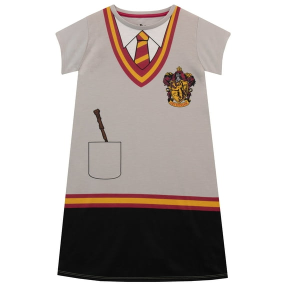 Harry Potter Short Sleeve Nightdress Sizes 6-14
