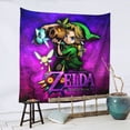 thumbnail image 3 of The Legend of Zelda Tapestry Wall Hanging Wall Art Decor Wall Tapestry for Living Room Bedroom Dorm 59 x 59 inch, 3 of 7