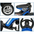 thumbnail image 3 of Kids Go Kart, 4-Wheel Pedal Powered Ride On Racer Car for Kids, Boys, Girls, Aged 3-8, 3 of 5
