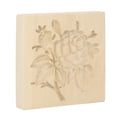 thumbnail image 2 of Wooden   Easy Release Reusable Washable Carved Biscuit Press   For Home Kitchen Baking, 2 of 8
