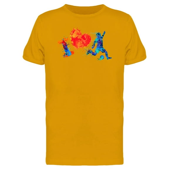 I Love Soccer Football Symbol T-Shirt Men -Image by Shutterstock, Male Small