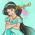 thumbnail image 5 of Disney Princess Jasmine T-Shirt and French Terry Shorts Outfit Set Infant to Big Kid, 5 of 5