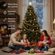 thumbnail image 3 of Arbol Navidad Jardimex 2.3m Grande Frondoso con Piñas Estilo Escoces Doble Rama, 3 of 10