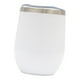 thumbnail image 2 of Vaso de 12 oz, vaso de material acero inoxidable sin vástago con tapa, matraz de doble pared con aislamiento al vacío para , oficina, vino, caf Blanco Yotijar Vaso térmico inoxidable, 2 of 10