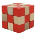 thumbnail image 4 of Ebros Frank Lloyd Wright Cube 3D Puzzle 2.25" H Wooden Puzzles Brain Exercise, 4 of 7
