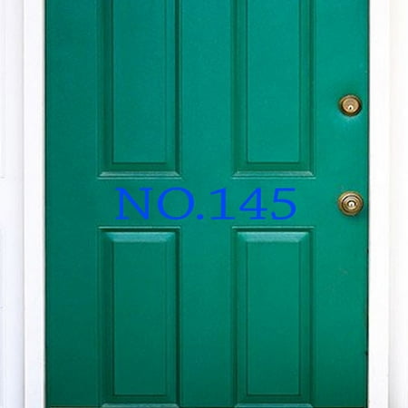 VWAQ Front Door Decal Personalized House Numbers