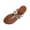 Gold, variant on Coffee Ladies Summer Decorative Flat Beach Slippers Open Toe Breathable Plus Size Mocha Lightweight Comfort 2026 Versatile Walk