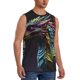 thumbnail image 2 of Fotbe Dragon with Colorful Tail Men's Camiseta sin Mangas Estampada para Hombres, Playera Casual para Gimnasio, Entrenamiento, Playa-X-Large, 2 of 7