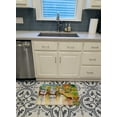 thumbnail image 3 of Carolines Treasures JMK1051RUG Blue Heron and Deep Sea Fishing Boats Machine Washable Memory Foam Mat 19 X 27", 3 of 4