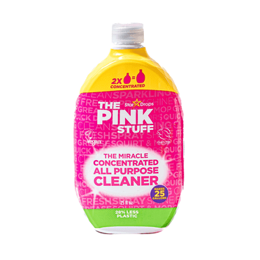 The Pink Stuff, Miracle Concentrated All Purpose Floor Cleaner, 2x Concentrated, Makes 25 Gallons of Multipurpose Cleaning Liquid, 25.4 fl oz - 2 Pack