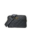thumbnail image 3 of Prada Women's Quilted Nylon Camera Bag Black, 3 of 3
