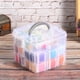 thumbnail image 5 of Kit organizador de hilo de bordar, juego de bastidor de punto de cruz, manualidades, 150 colores, accesorios de costura DIY, 5 of 14