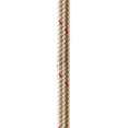 thumbnail image 1 of New England Ropes C5059-20-00025 0.62 in. x 25 ft. Nylon Double Braid Dock Line - White & Gold with Tracer, 1 of 1