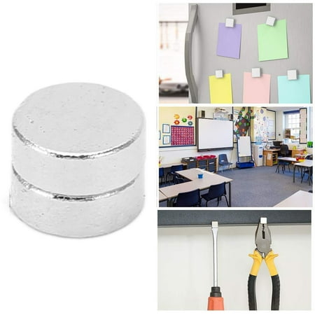 

LAFGUR Round Neodymium 80 Pcs Round Heavy Duty Strong ism Glossy Bright Small for Home School Whiteboard