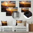 thumbnail image 4 of Designart "Sunset Harmony at Arkansas Grand Canyon II" Landscapes Metal Wall Decor, 4 of 5