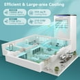 Free Shipping! Costway 5200 BTU (8000 BTU ASHRAE) Portable Air Conditioner 3in1 AC Unit w