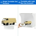 thumbnail image 4 of Mini LED Photo Studio Box with 360° Rotating Stand, Portable Photography Light Box Kit with Multiple Backgrounds for Small Product Shooting (Jewelry, Toys, Crafts), 4 of 8