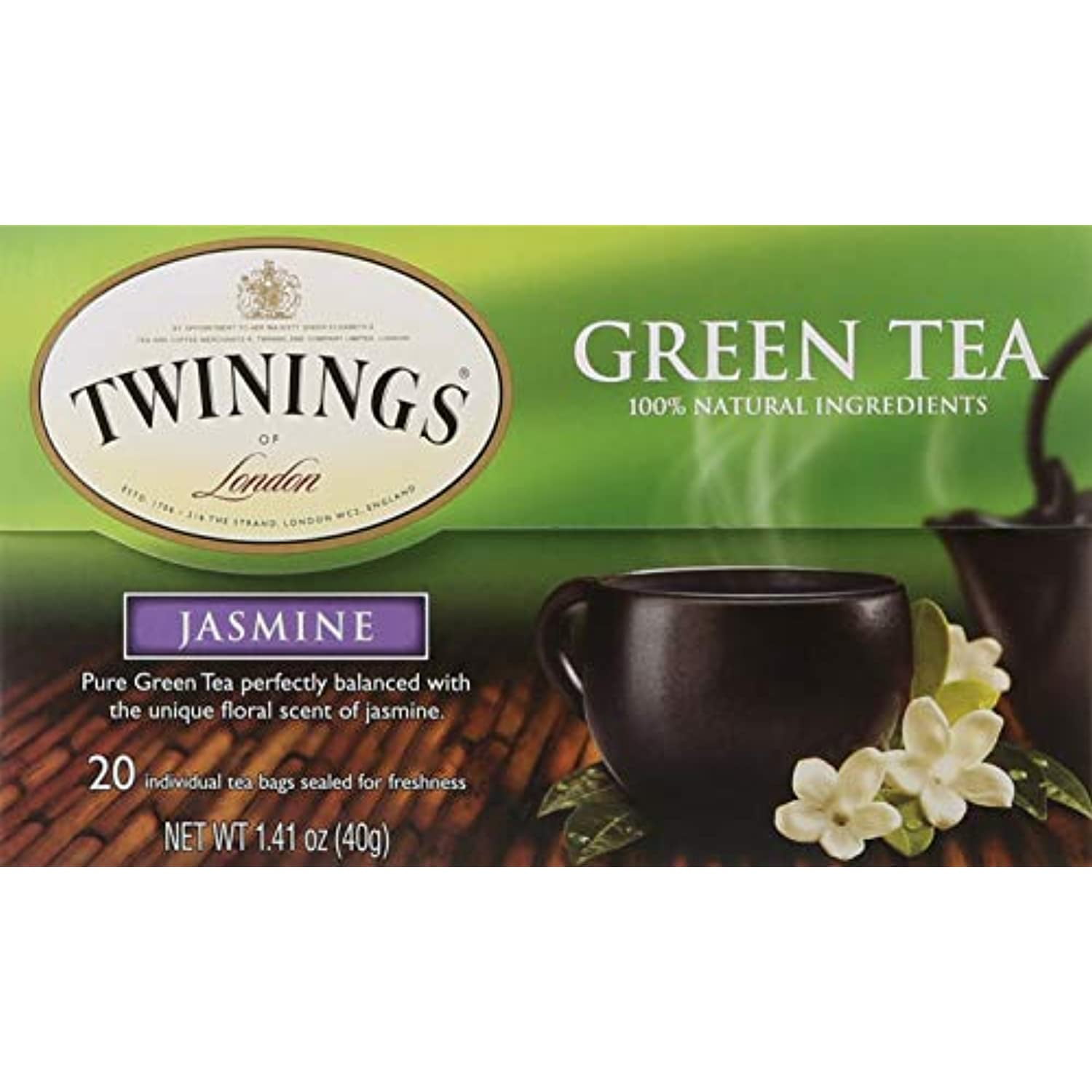 Twinings Jasmine Green Tea (3X20 Bag)
