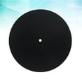thumbnail image 2 of SHISUYAN Turntable Mat Improves Sound Your Vinyl From Static 295mm ( Black ), 2 of 8