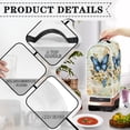 thumbnail image 4 of HELLHERO Kitchen Accessories 1Set Butterfly Vintage Letter Kitchen Blender Dust Covers, 4 of 6
