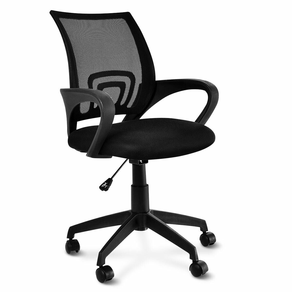 Costway Ergonomic Mid-back Mesh Computer Office Chair Desk ...