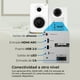 thumbnail image 4 of Bocinas ACTECK DYNAMIC EXACT R BS700 Inalambrico Sonido 2.0 Bluetooth 5.3 50W RMS Iluminacion RGB blanco, 4 of 5