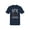 Navy, variant on Sports-Themed "Six Seven" Graphic Men's T-shirt