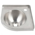 thumbnail image 4 of Sink Hand Washing Sink Stainless Steel w/Faucet & Drain Plug for Boat Caravan RV, 4 of 13