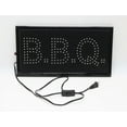 thumbnail image 3 of FixtureDisplays® BBQ Animated Horizontal LED Sign with Hanging Chain - Red & Green 100726, 3 of 4