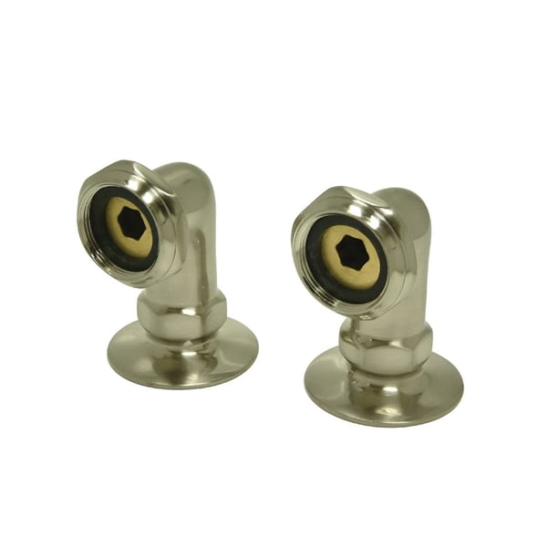 Kingston Brass Cc2Rs8 Elevador De 2.0 In Para Relleno De Bañera De Patas, Níquel Cepillado