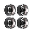 thumbnail image 1 of RC Car Wheel Hubs, 1.9in Strong Practical RC Wheel Rims Hub Metal 4 Pcs  For Upgrade Black,White,Silver, Color, 1 of 8
