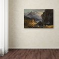 thumbnail image 4 of Trademark Fine Art Albert Bierstadt Indians Spear Fishing 1862 Canvas Wall Art - 22x32, 4 of 4