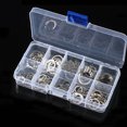 thumbnail image 1 of LOLIPPYY 100pcs Axle Retaining Ring Stainless Steel Circlip for Machine Accessories Assorted Color, 1 of 4