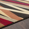 thumbnail image 6 of Mark&Day Area Rugs, 7x9 Biberbach Modern Burgundy Area Rug, Black Red Carpet for Living Room, Bedroom or Kitchen (6'7" x 9'6"), 6 of 6
