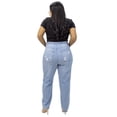 thumbnail image 3 of Jeans Talla Extra Corte Mom LOCURA  NCMP263, 3 of 4