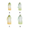 thumbnail image 2 of Cateissary Taza de bebida de paja de gran capacidad para el hogar, oficina, trabajo, botella de agua de té, portátil, para exteriores, gimnasio, Teteras Verde 2200ml, 2 of 6