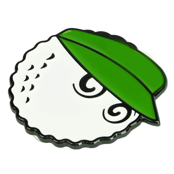 Marcador de pelota con clip para sombrero de golf, Clip para sombrero de pelota de golf Marcador de clip para gorra de golf Marcador de pelota de golf Clip para sombrero Rendimiento finamente sintonizado Jadeshay A