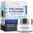 thumbnail image 1 of Skin 2.0 Hidratante facial coreano con ácido hialurónico y colágeno - Probado por dermatólogos Ultra hidratante Antienvejecimiento Belleza limpia Cuidado de la piel coreano sin crueldad para todo tipo, 1 of 5