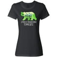 thumbnail image 3 of Inktastic Smoky Mountains, Tennessee- Mountains and Bear Shape Women's T-Shirt, 3 of 5