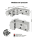thumbnail image 3 of Cocina Integral Completa Modular Madesa Nice 325cm Gris, 3 of 10