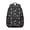 Black-57, variant on Goth Cosmic Waterproof School Backpack - Padded Straps & Spinal Support for College Students