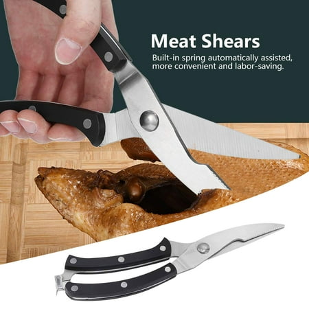 

Quilt Hanger for Wall for Display Fish Bone Scissors Proof Poultry Shears Ergonomic Stainless Steel for Kitchen Cooking for Family Members for Daily Use